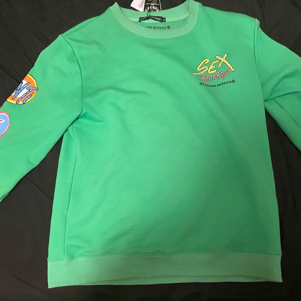 Chrome heart sweater